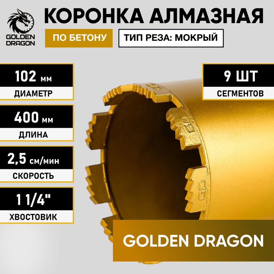 Коронка алмазная 1 1/4