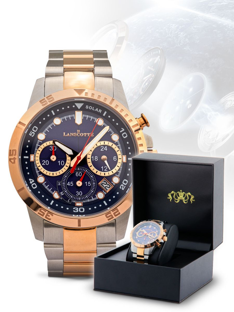 Мужские наручные часы-хронограф Solaris - купить с доставкой по ...