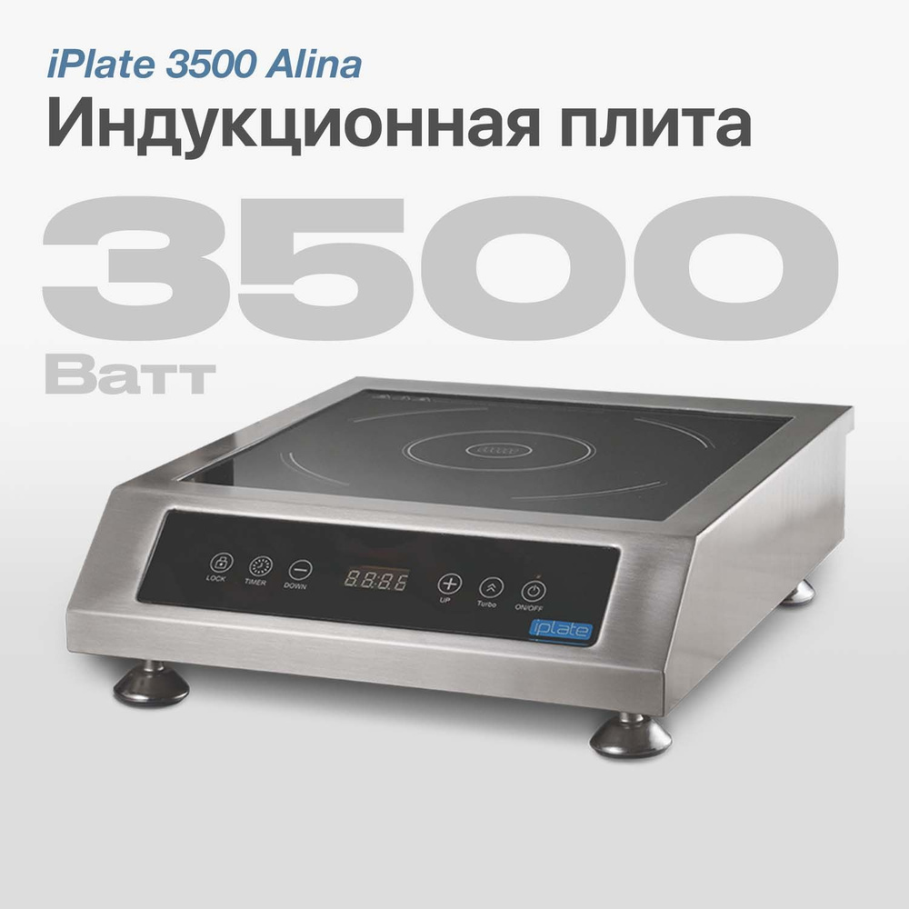Индукционная плита iPlate Alina 3500 Ватт (без импульса) - купить с ...
