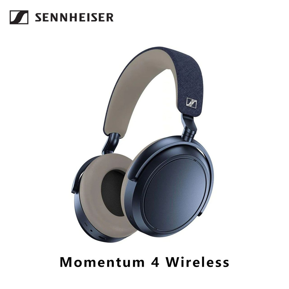 Sennheiser Наушники с микрофоном Sennheiser MOMENTUM 4 Wireless, Bluetooth, USB Type-C, синий  #1