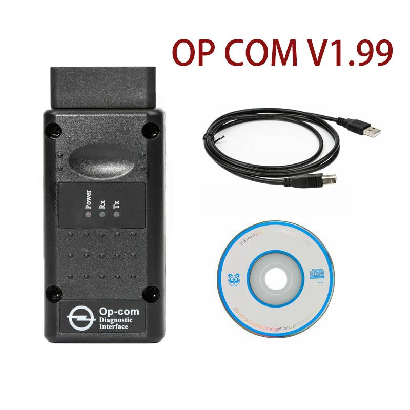 OPCOM для Opel V1.99 OBD2 OP-COM Автомобильный диагностический сканер Real PIC18f458 OPCOM для прошивки #1