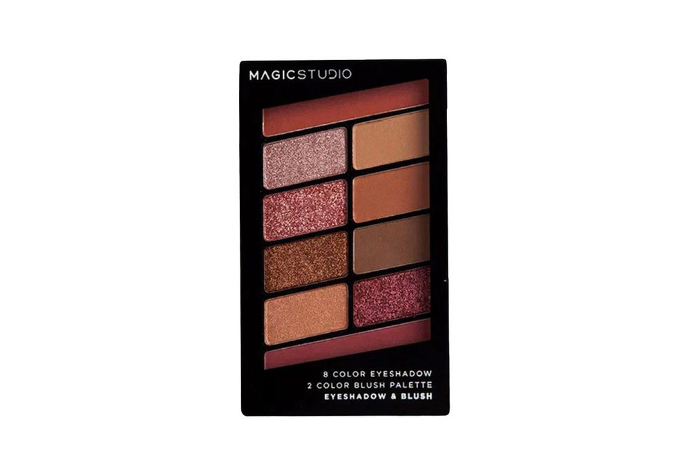 Палетка теней MAGIC STUDIO SHAKY EYESHADOW&BLUSH PALETTE #1