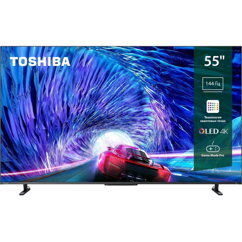 Toshiba Телевизор 55", черный #1