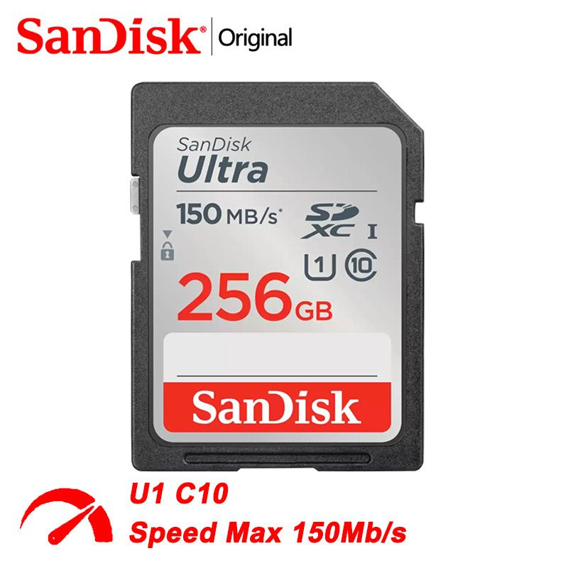 SanDisk Карта памяти Ultra 256 ГБ (SDSDUNR-256G) #1