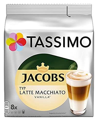 Кофе в капсулах Tassimo Jacobs Latte Macchiato Vanilla, 8 капсул #1