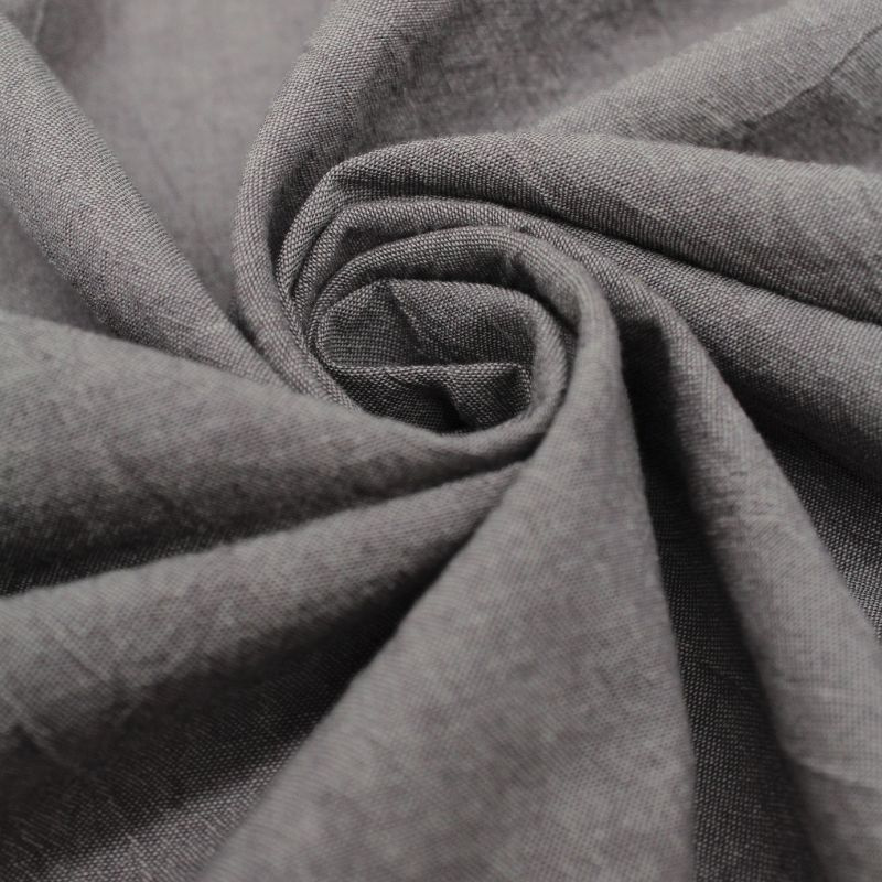 Вареный хлопок стираный отрез 100см*250см ткань для шитья одежды и ...