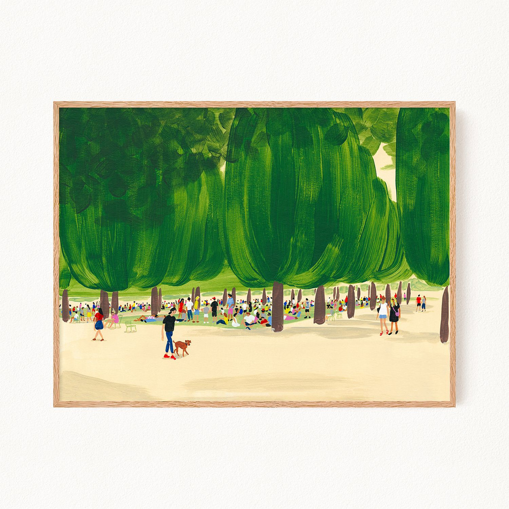 Постер "Jardin du Luxembourg", 30х40 см #1