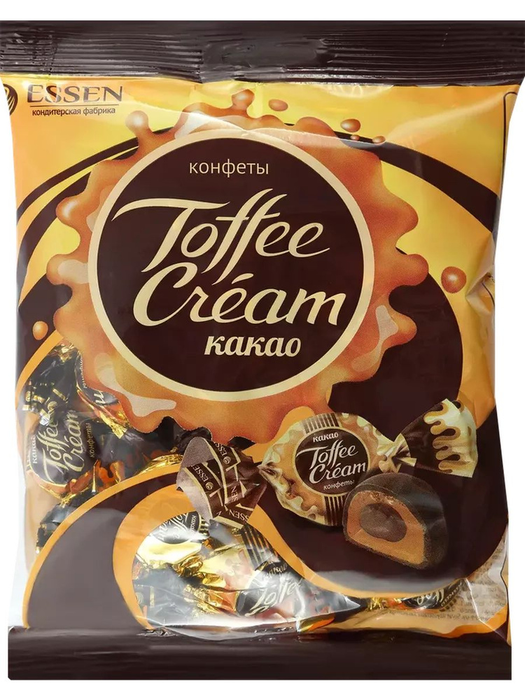 Конфеты ESSEN Toffee cream с какао, 200г - купить с доставкой по ...