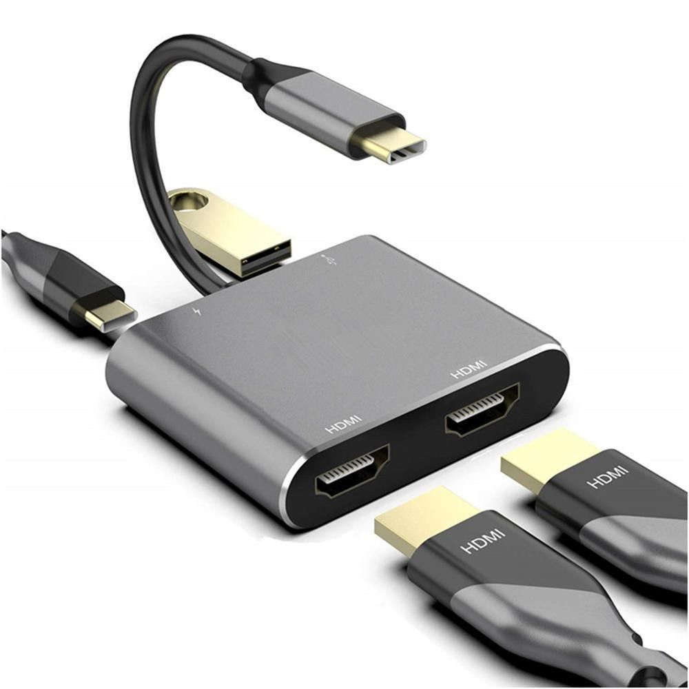 Переходник type-c на usb / HUB для MacBook Разветвитель HDMI адаптер Концентратор usb для смартфона Usb #1