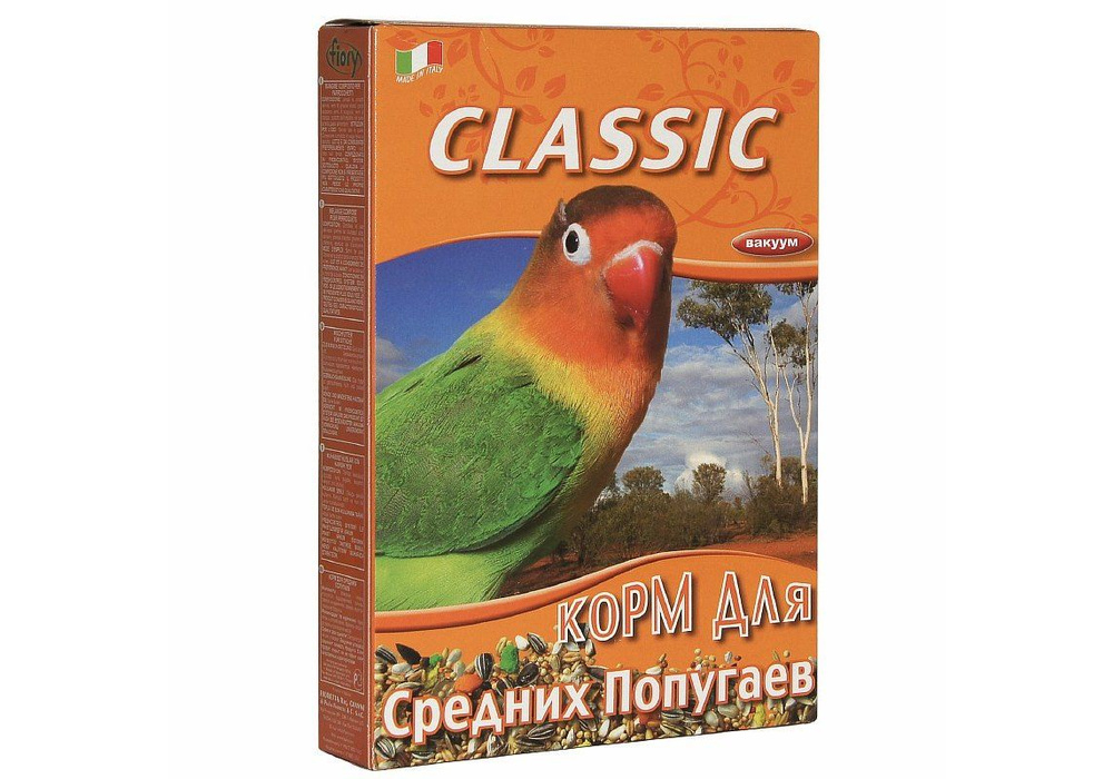 Fiory Classic / Корм сухой Фиори для Средних попугаев, 400 г #1