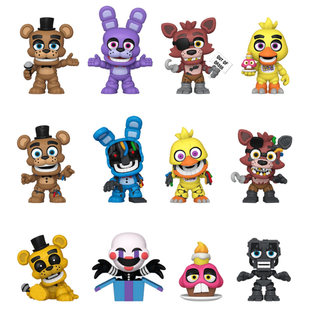 Фигурка Funko Mystery Minis FNAF 10th 1 штука81334 #1