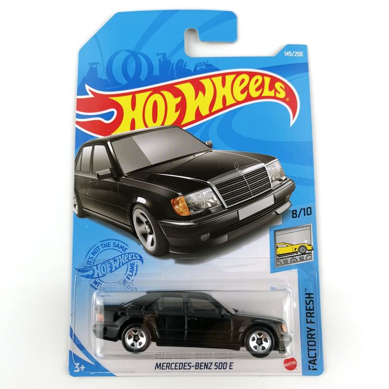 Машинка Mattel Hot Wheels 2021 C4982 Mercedes-Benz 500 E Black #1