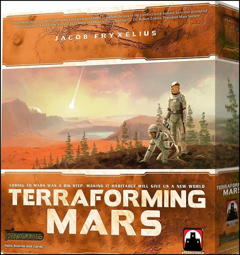 Настольная игра Покорение Марса (Terraforming Mars) на английском языке  #1