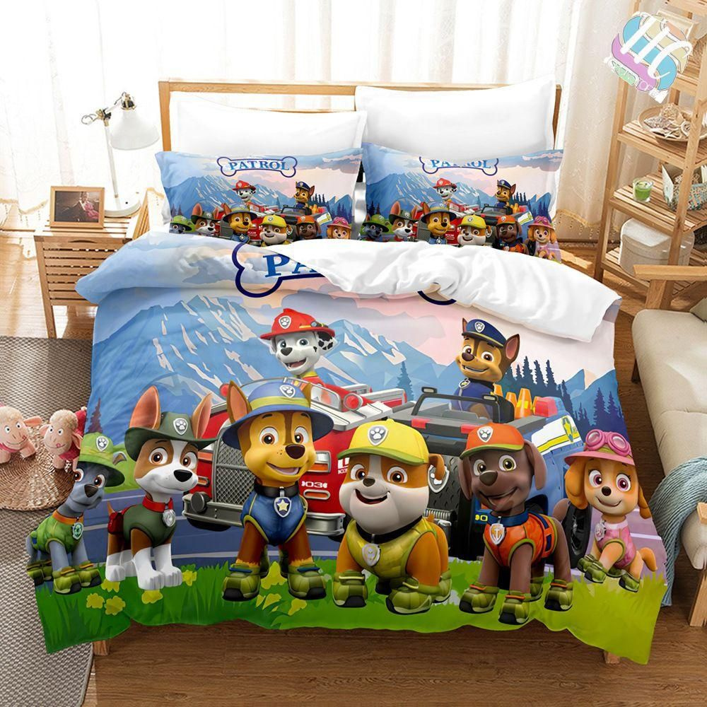 Paw Patrol Комплект постельного белья, Перкаль, Полуторный, наволочки 50x75  #1