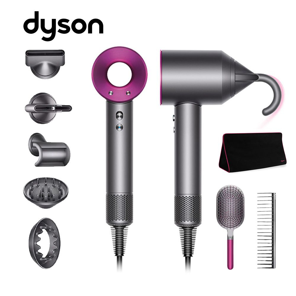Фен для волос Dyson Supersonic HD08,Фен Дайсон, 1600 Вт, скоростей 3 ...