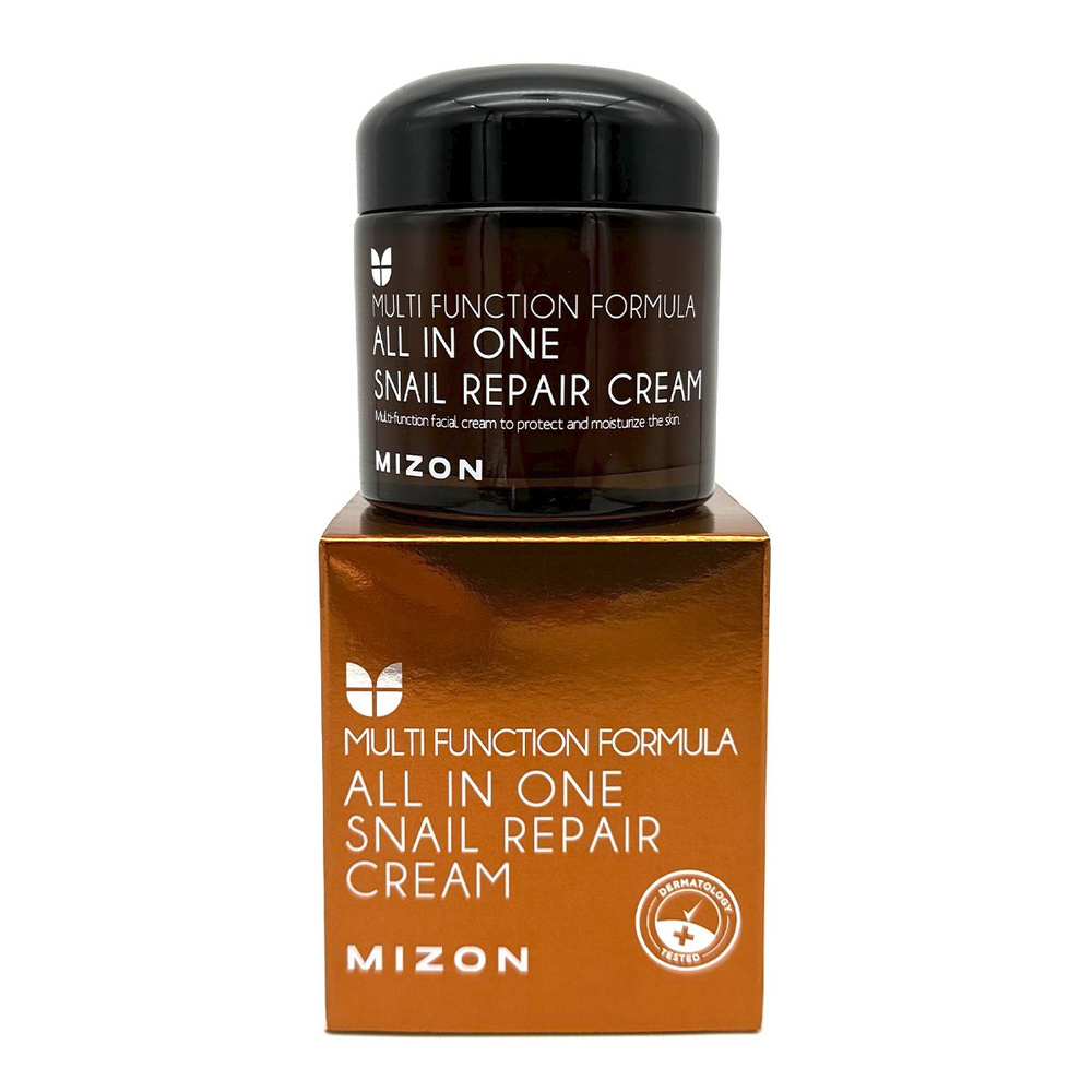 MIZON Восстанавливающий крем с экстрактом улитки 92% All In One Snail Repair Сream , 75 мл  #1