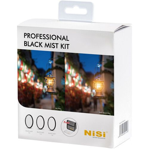 Комплект светофильтров NiSi Professional Black Mist 1/2,1/4,1/8 82mm смягчающий  #1