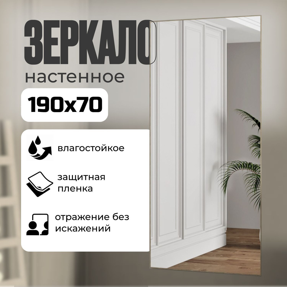 TODA ALMA Зеркало интерьерное, 70 см х 190 см, 1 шт #1