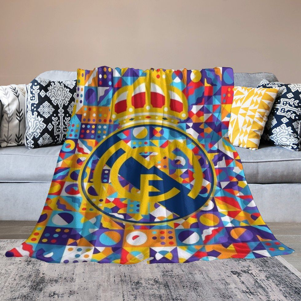 Real Madrid Плед , Велсофт, 200х150 см #1