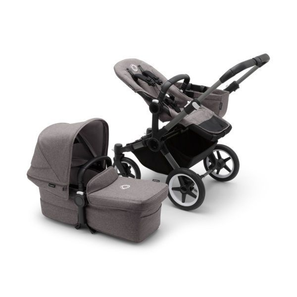 Коляска 2 в1 Bugaboo Donkey 5 Mono complete Graphite/Grey melange/Grey melange 100000001 #1