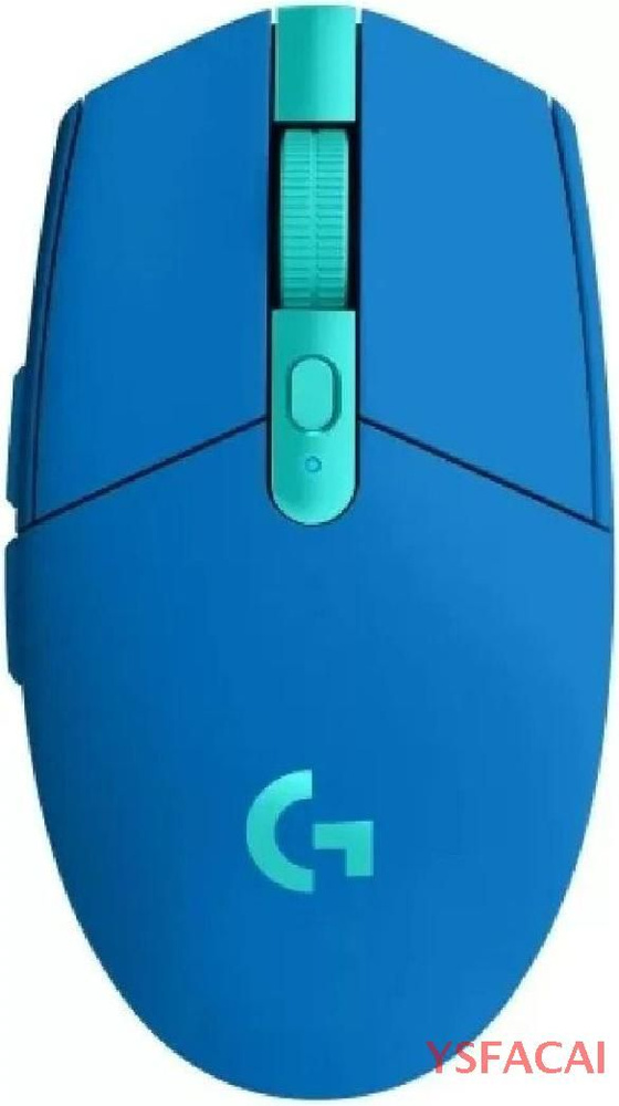 Logitech G Игровая мышь беспроводная G305/G304 Lightspeed, синий #1