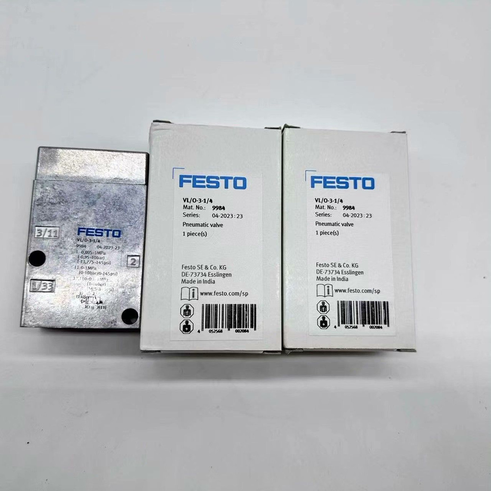 Совершенно новый. FESTO VL/O-3-1/4 9984 #1