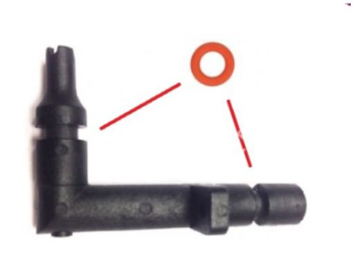 Уплотнитель штуцера входа заварочного устройства для кофемашины Bosch ...