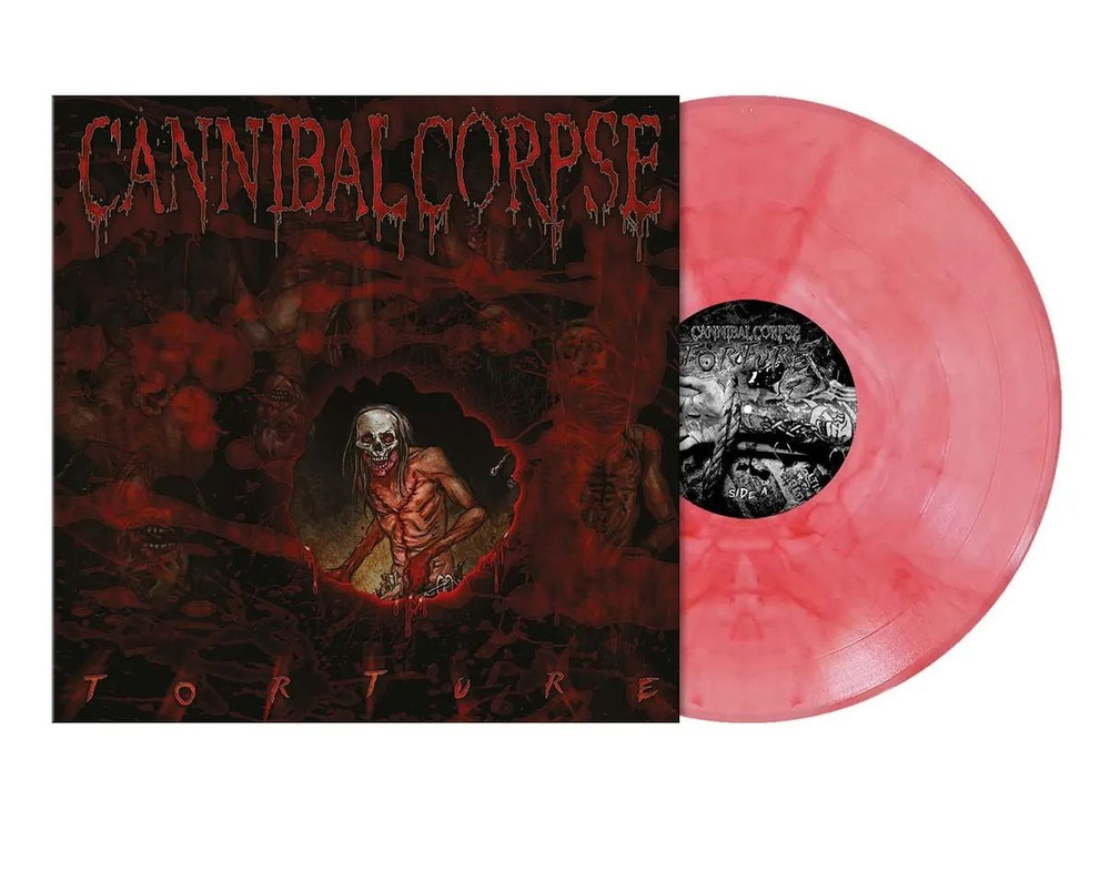 Cannibal Corpse - Torture LP Clear Blood Red Marbled Пластинка Виниловая #1