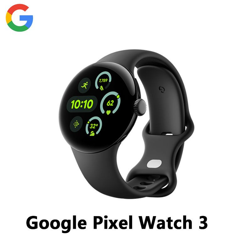 Google Умные часы Google Pixel Watch 3 Wi-Fi, 41mm, чёрный #1