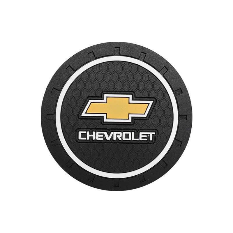 Логотип автомобиля Chevrolet, автомобильный противоскользящий коврик, 2 шт SLADE  #1