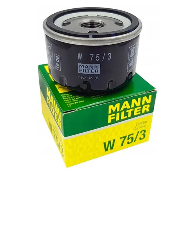 Фильтр масляный MANN FILTER Рено Логан 1, Логан 2, Дастер 2.0, Ларгус ...