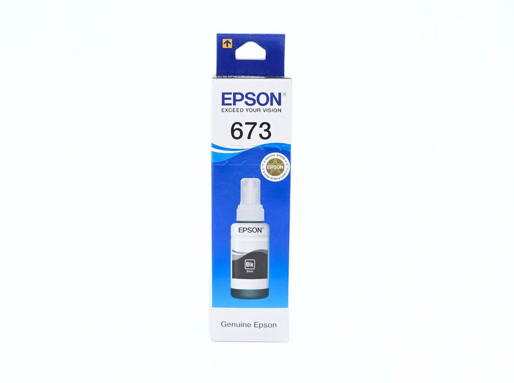 Чернила Epson T6731 black (С13T673198), оригинал, черные, 70 мл. #1