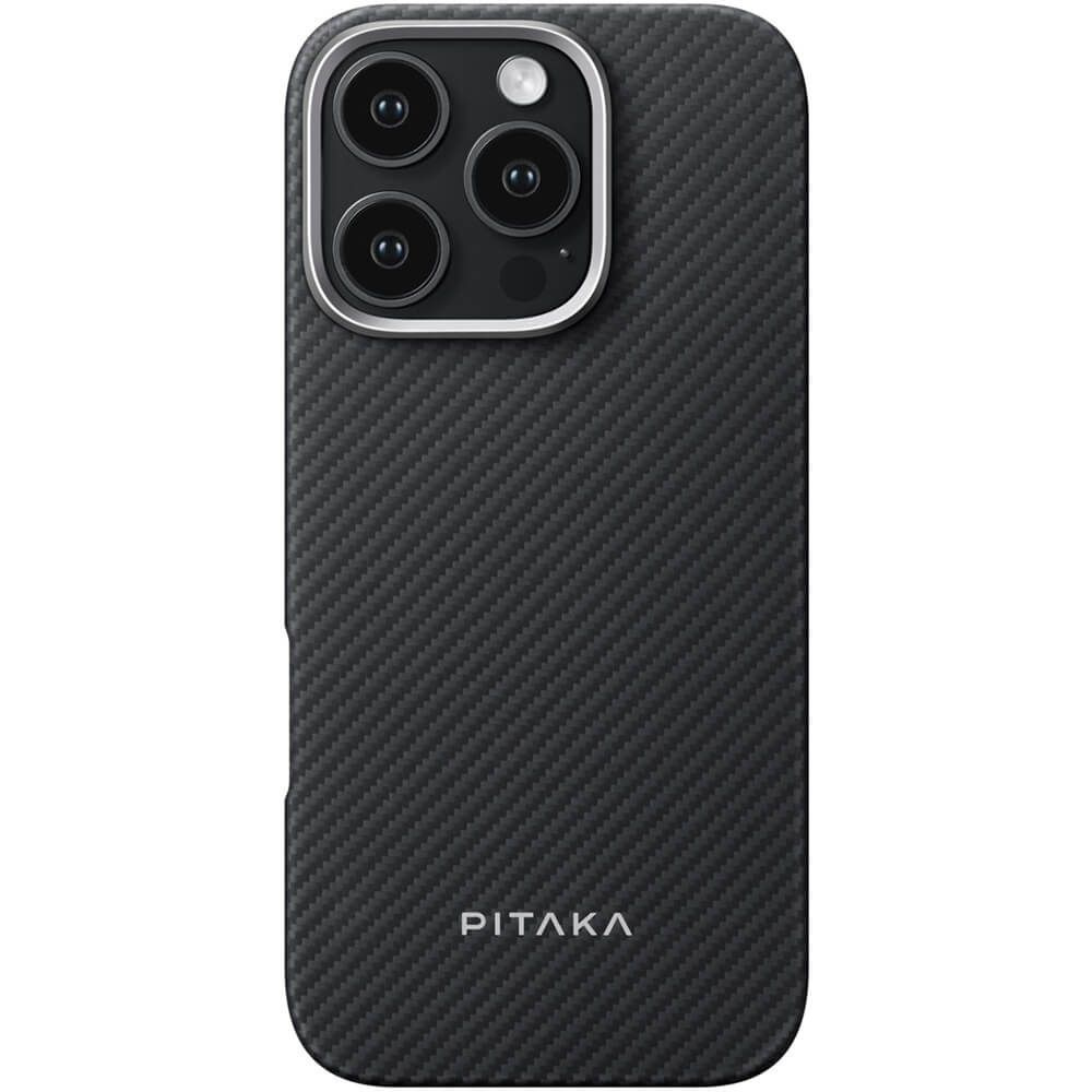 Чехол Pitaka Ultra-Slim Case для iPhone 16 Pro Max BlackGrey (KI1601PMA) #1