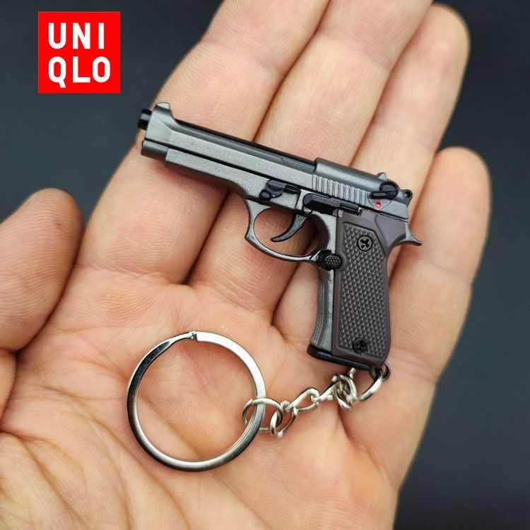 ToyTime New Мини-брелок для ключей Beretta 92F из сплава в масштабе 1:4  #1