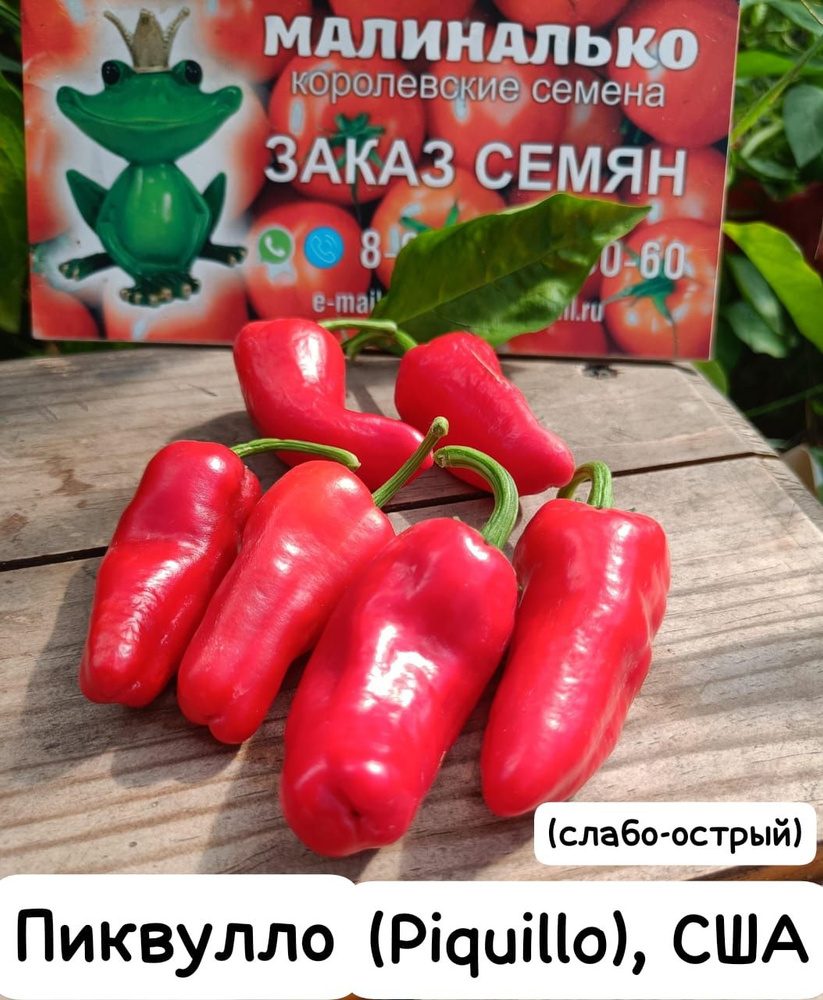 Пиквулло (Piquillo) США, перец слабо-острый #1