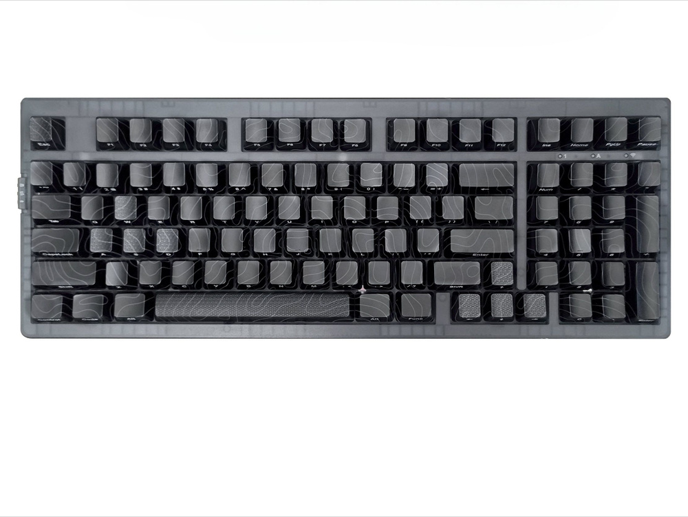 ZH Клавиатура ZH980, черный купить на OZON по низкой цене (1735368527)