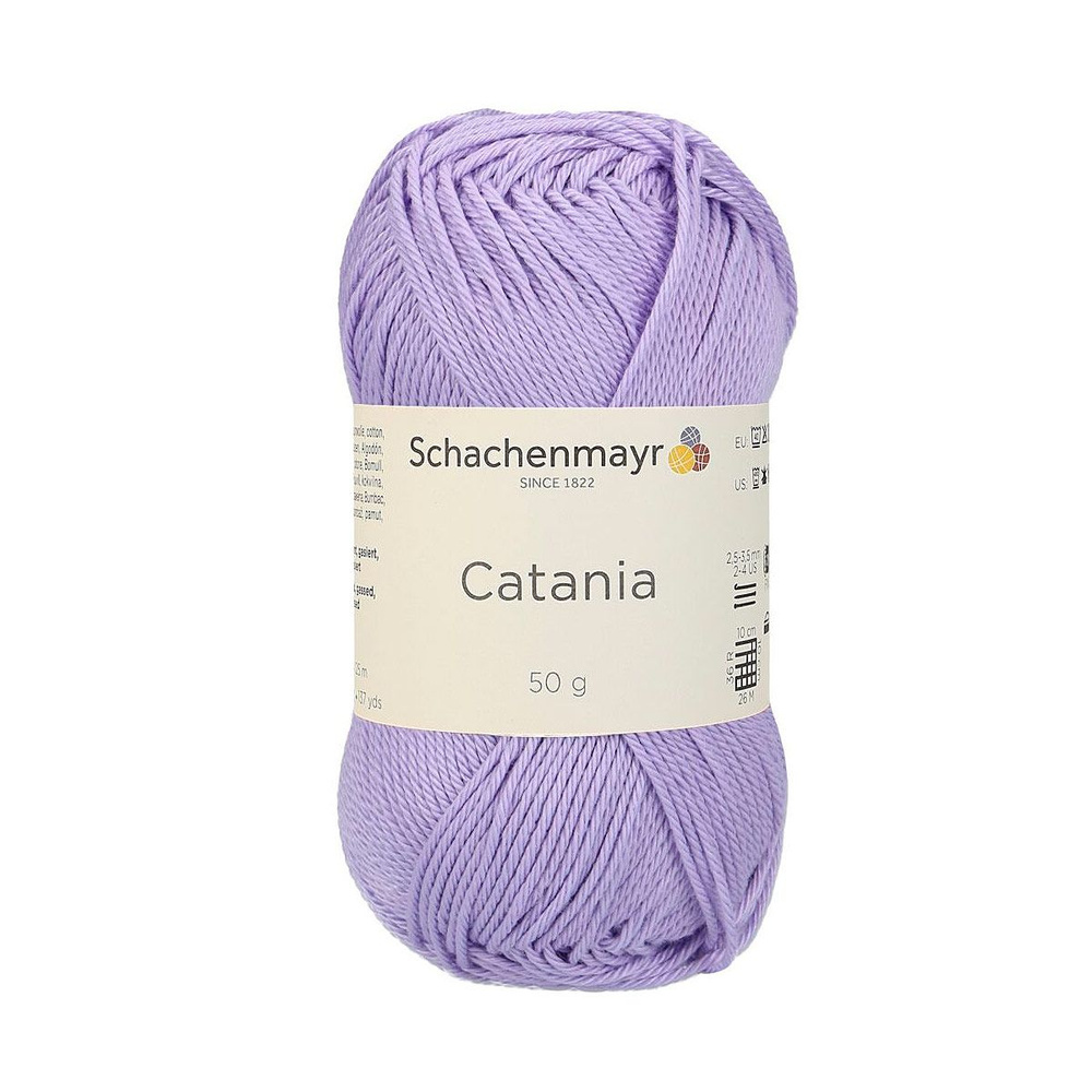 Catania /Катания/ пряжа Schachenmayr Originals, 100% хлопок, 50г/125м, арт. 9801210 цвет 00422, lavendel #1