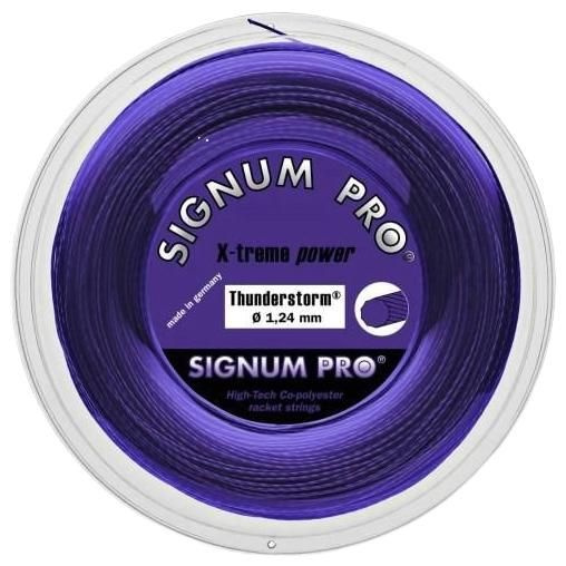 SIGNUM PRO Струна для ракетки THUNDERSTORM 1.24mm 200m violet #1