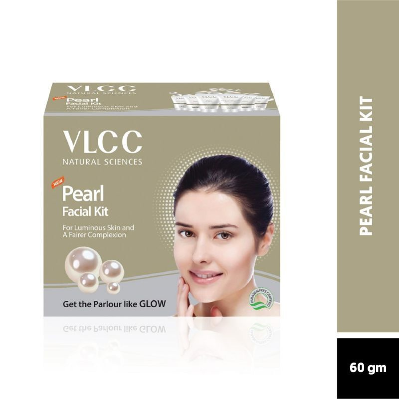 PEARL FACIAL KIT For Luminous Skin and Fairer Complexion, VLCC (ЖЕМЧУГ набор для сияния и осветления #1