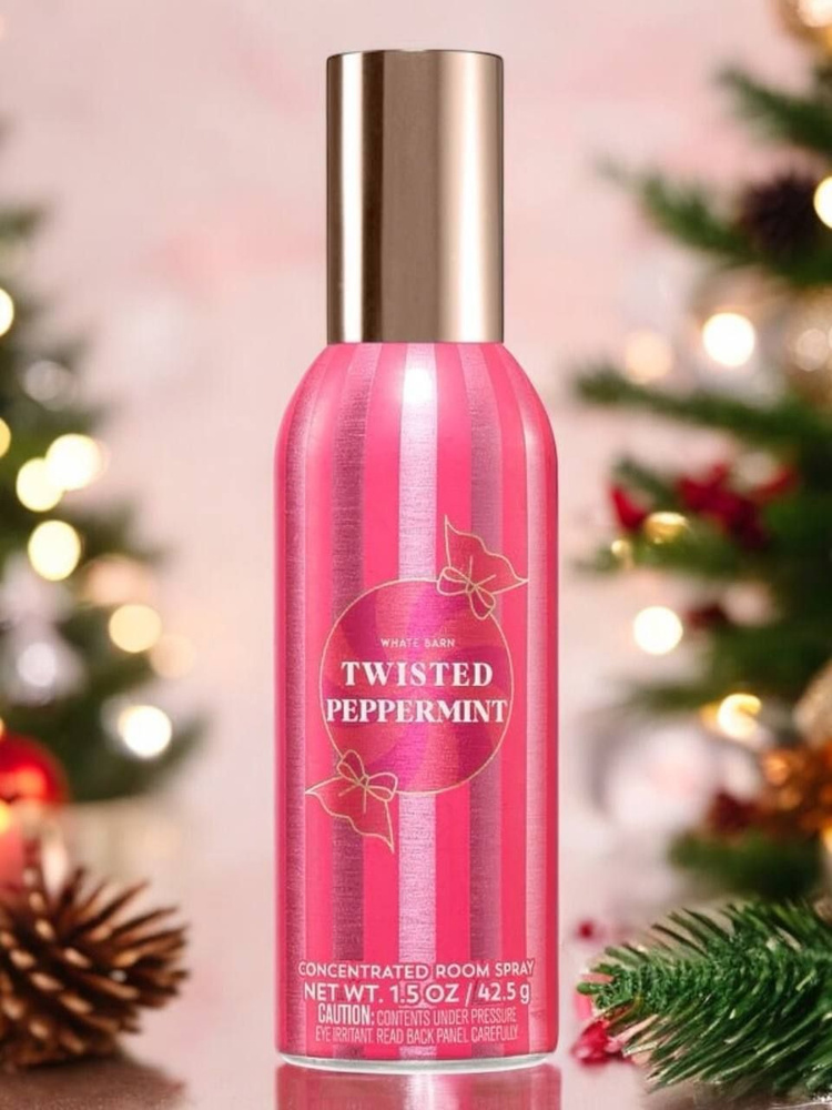 Концентрированный спрей для помещений Bath & Body Works Twisted Peppermint Spray  #1