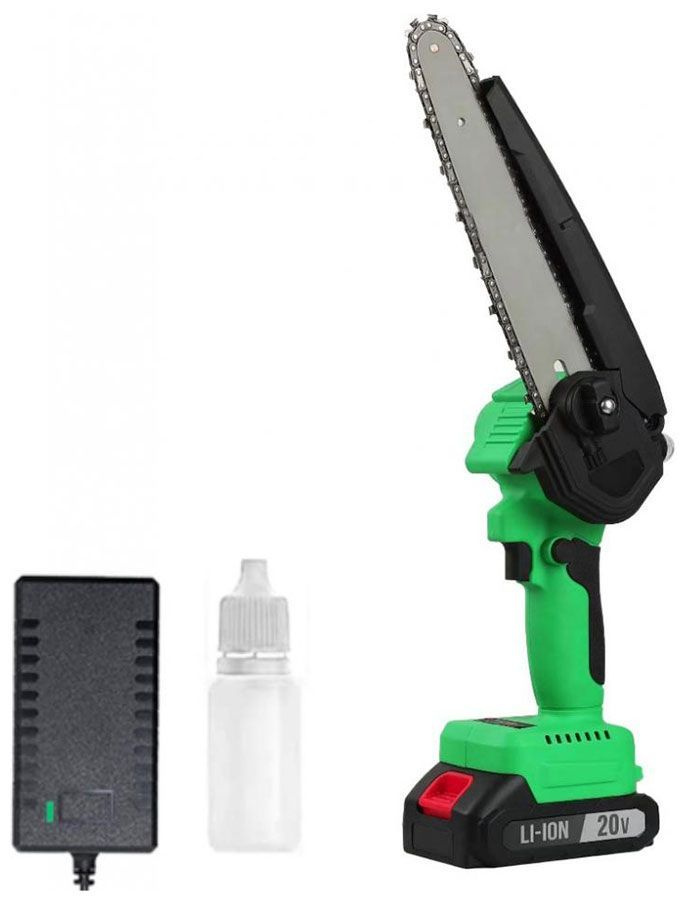 Пила цепная аккумуляторная бесщеточная Zitrek GreenSaw 20V, (20 В, 4.0 ...