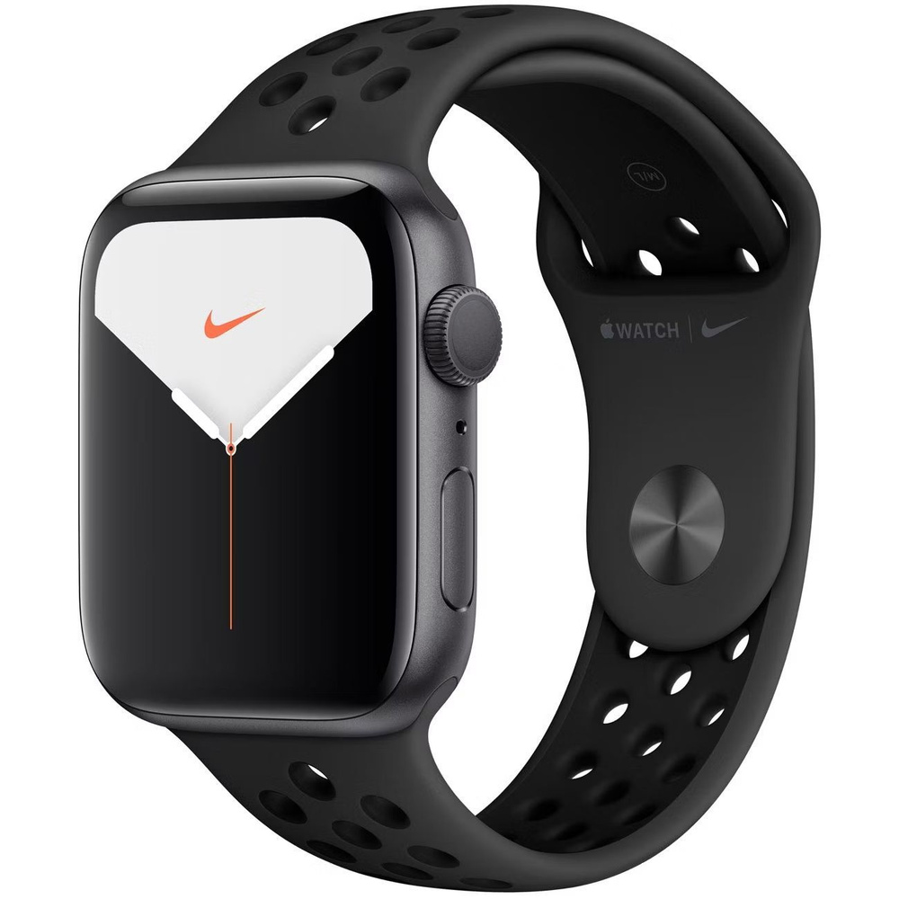 Часы Apple Watch Series 5 Nike+ 44mm Space Grey Aluminum Case Anthracite/Black Nike Sport Band MX3W2RU/A. #1