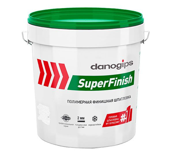 SuperFinish Danogips, фасовка 28 кг #1