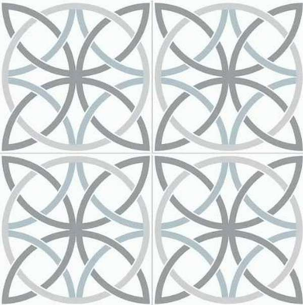 NICEKER CHIC Плитка NKR CHIC BOSHAM WHITE 45x45 см #1