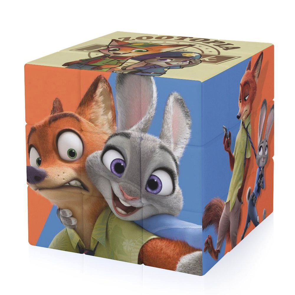 Zootopia Кубик Рубика с картинами SPEEDCUBES 3x3 Головоломка детская БиЗи Тойс  #1