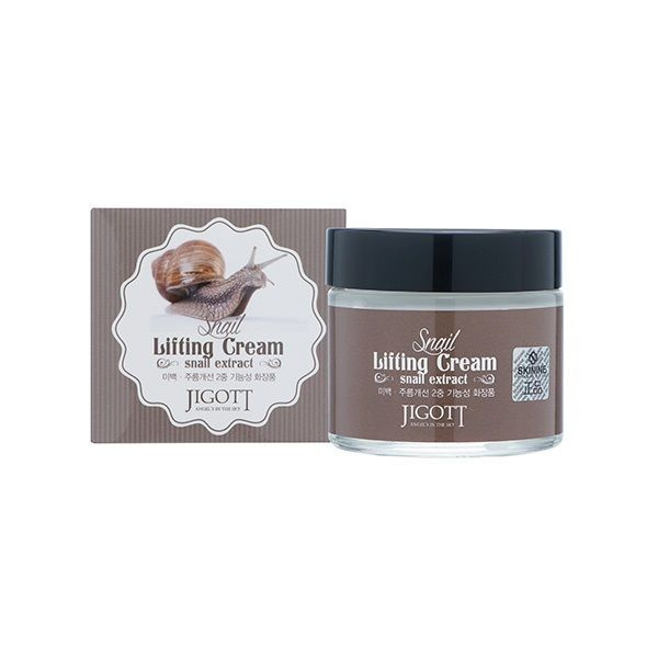 JIGOTT Snail Lifting Cream Лифтинг-крем для лица с муцином улитки, 70 мл.  #1