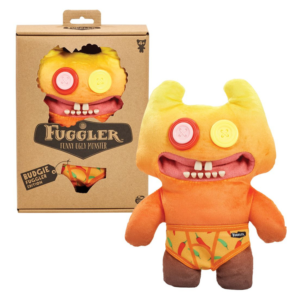 Spin Master Fuggler Budgie Edition / Уродливый Плюшевый Мишка С Зубами ...