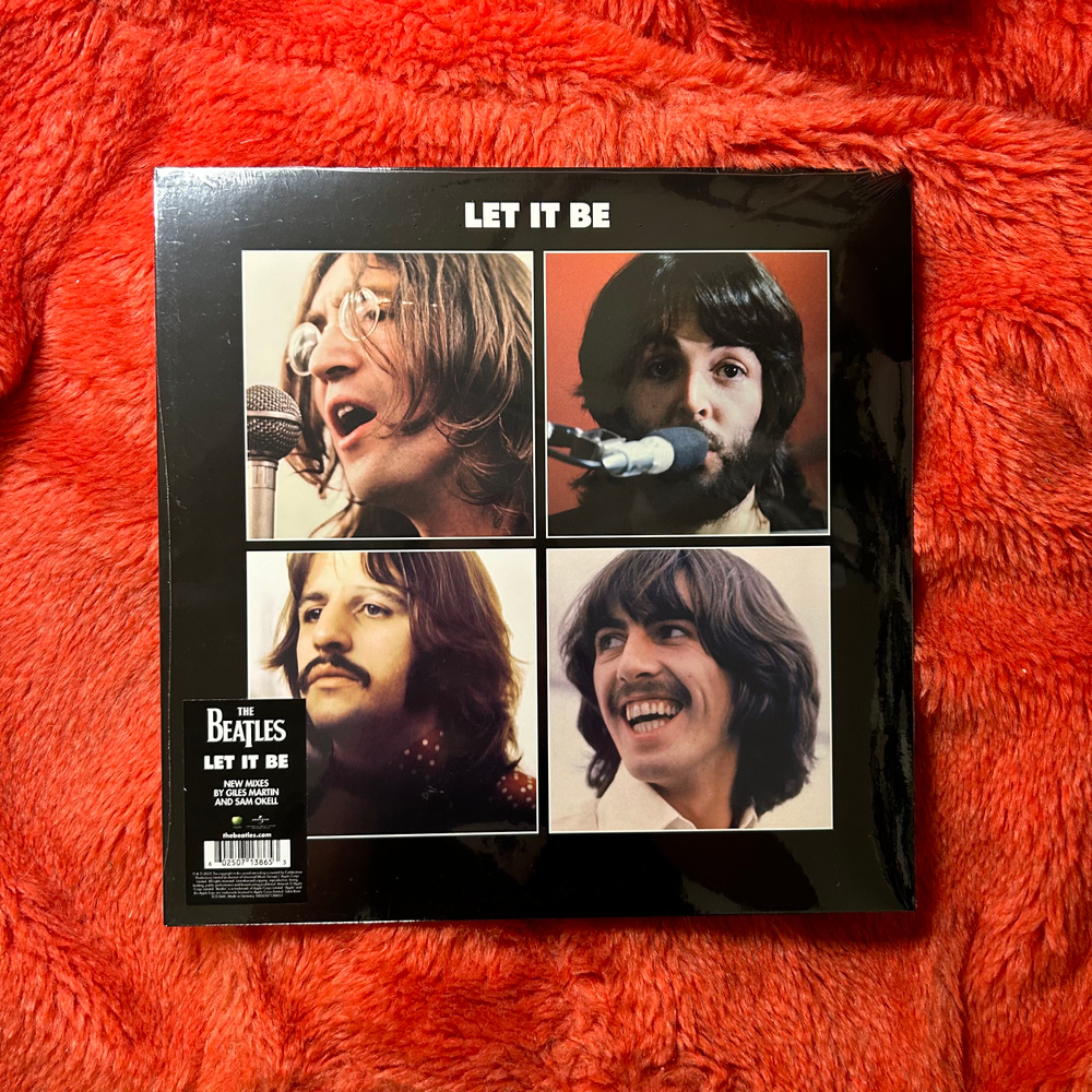 BEATLES LET IT BE LP купить на OZON по низкой цене