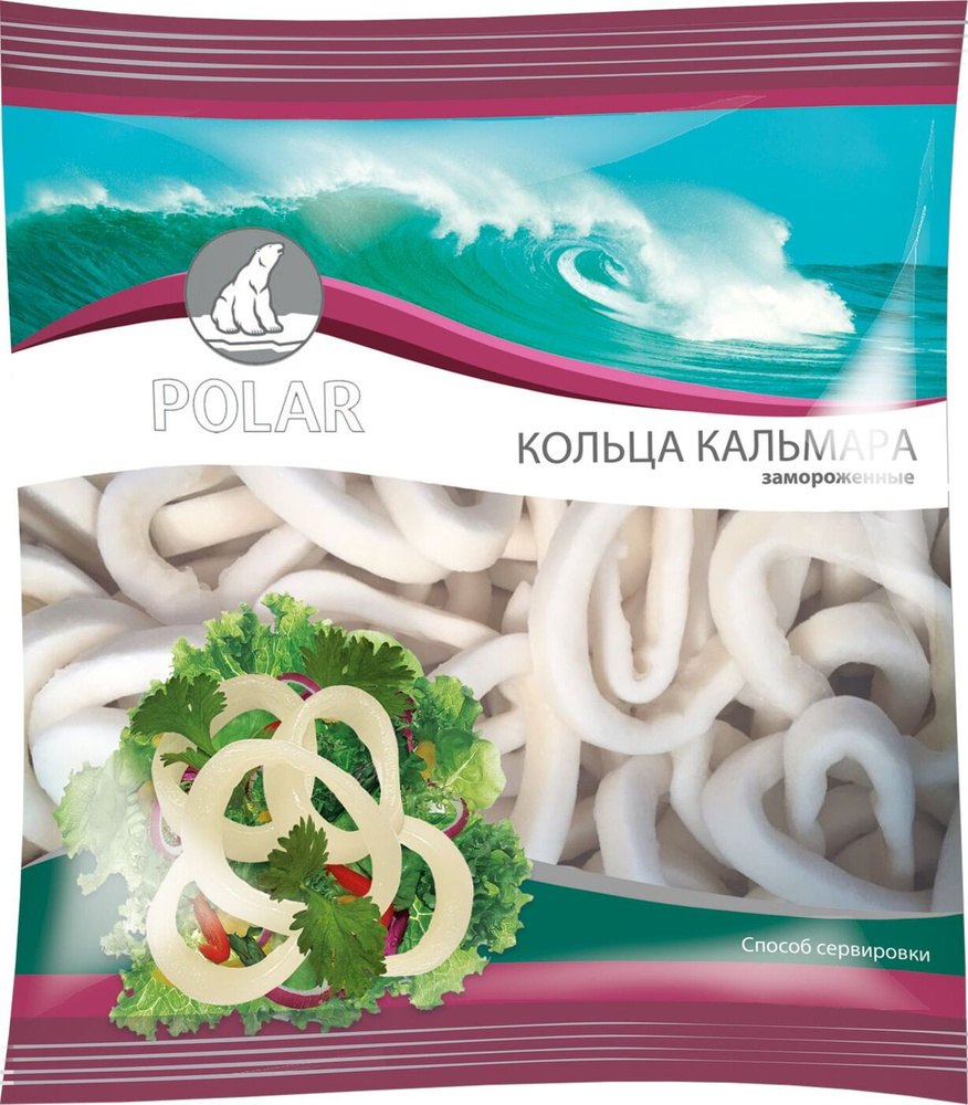 Кольца Кальмара 500 г, Polar, замороженные #1