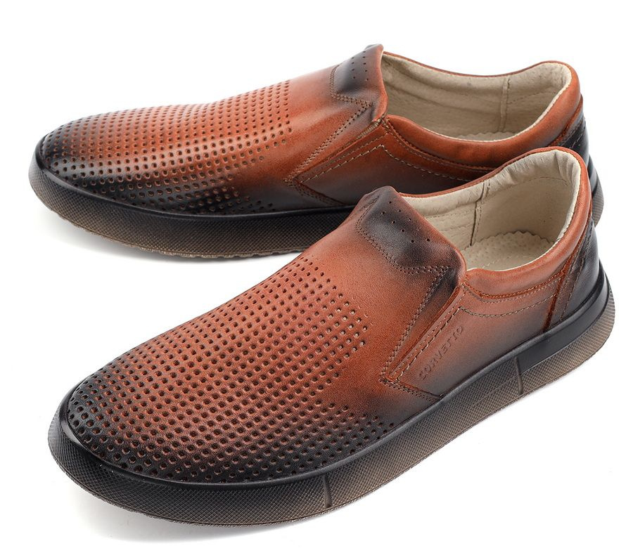 Туфли Мужской CORVETTO Натуральная кожа, размер 44 Без каблука 8 Италия ...